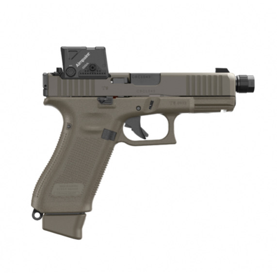 Glock 45 Hunter Edition A-Cut Combo 13,5x1 LH Green 9x19